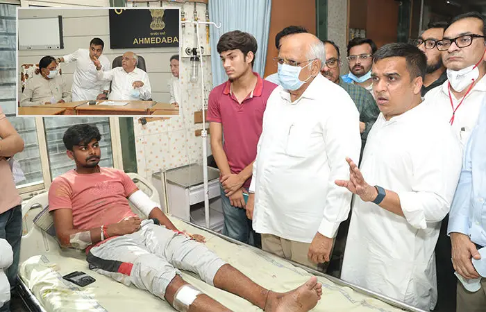Chief Minister Shri Bhupendra Patel Visits Civil Hospital